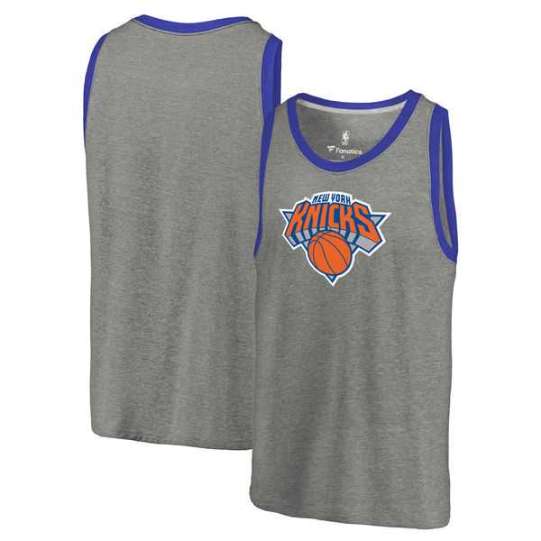 New York Knicks Team Essential Tri-Blend Tank Top - Heather Gray,We sell and wholesale New York Knicks Team Essential Tri-Blend Tank Top - Heather Gray on line form chian!